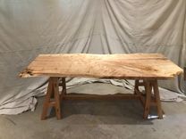 Live Edge Single Slab Dinning Room Table 5 small