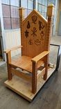 Presider's Chair, Celebrant's Chair, Liturgical Furniture, Church Furniture 3 small