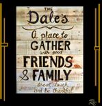 Multiboard, Multi Board Sign, Custom, Personalized, Signs, Wood 7 small