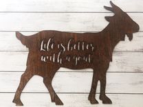 Rustic Metal Artwork - Wall Hangings 5 small