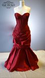 Gothic Red Wedding Dress 2 small