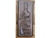 Love Wine Sign 3 small