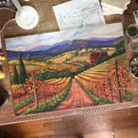 Custom Hand-Painted Tile Murals, Backsplashes, And Accent Tiles. 1 small