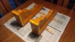 Cherry And Satinwood Corbels 3 small