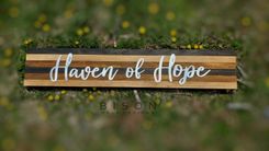 Muti-Colored Wood And Aluminum Sign Personalized 3 small