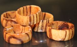 Wood Rings!  Custom Made To Order 2 small