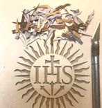 Tabernacle With Inlaid Ihs Sunburst 5 small
