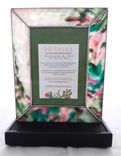 Fused Glass Tabletop Sculpture - Wedding Announcement 5 small