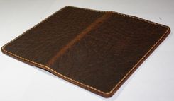 Jp Leathercraft Handmade Bison Leather Case Cover Field Notes Moleskine Folklore 3 small