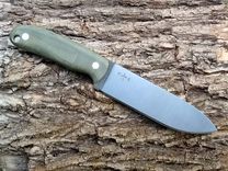 Firecreekforge.Com Handmade Bushcraft Knife Hunting Camping Fixed Blade 1 small