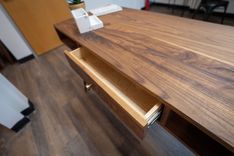 Modern Wooden Desk With Drawers 2 small