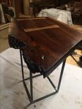 Black Walnut Live Edge End Table / Night Stand 2 small