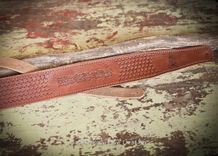Personalized Leather Guitar Strap 1 small
