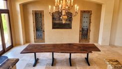 4x11ft Walnut Live Edge Dining Table 1 small