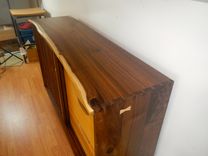 George Nakashima Style Live Edge Sideboard / Credenza 6 small
