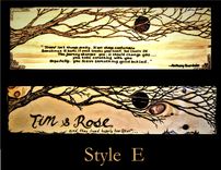Wood Anniversary Gift - Five Year Anniversary Gift,Wife Gift,Husband Gift,Tree Art 1 small