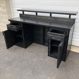 Barn Wood Reception Desk / Front Counter / Hostess Station 6 small