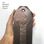 Mantel Bracket. Custom 3" Wide Decorative Metal Mantel Corbel. 4 small