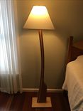 Cherry Floor Lamp With Maple Inlay 1 small