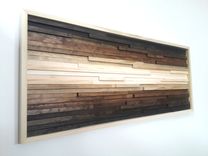 Abstract Landscape, Rustic Wall Art, Rustic Decor, Artwork Rustic, Transcending Art 3 small