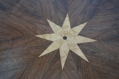 Walnut Dining Or Entry Table   Extraordinaire ! ! !. 2 small