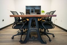 African Mahogany Conference Table 4 small