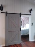 Hand Built Custom Door With Identical Bar Cabinet 1 small