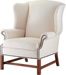 Wing Back Chair With Curved Deck (Design Your Own) 2 small