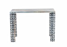 Custom Made Industrial Furniture Sofa Table By Raymond Guest 2 small
