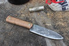 Firecreekforge.Com Wilderness Classic Knife Handmade Bushcraft Wilderness Survival 5 small