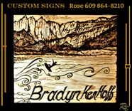 Memorial, Sign, Art, Remembrance, Custom, Wood, Signs 5 small