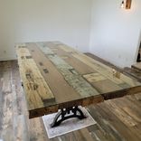 Reclaimed Beam Dining Table 2 small