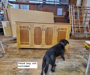 Original Design, Cherry And Alder Arts And Crafts Style Cabinet 2 small