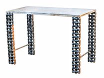 Custom Made Industrial Furniture Sofa Table By Raymond Guest 9 small