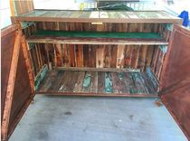 Reclaimed Cedar And Steel Dj Booth 3 small