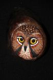 Wood Owl Wall Bird Carving Sculpture 2 small