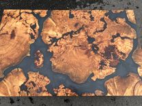 Waterfall Cherry Burl Coffee Table 4 small