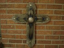 Mixed Media Cross 1 small
