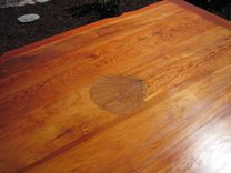 Douglass Fir And Sa Mahogany Dining Table 5 small