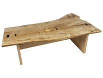 Handmade Ambrosia Maple Live Edge Coffee Table 3 small