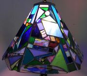 Shade Of Delight Stained Glass Lampshade 5 small