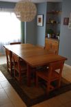 Quartersawn White Oak Dining Set 4 small