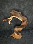 Triple Head Juniper Taxidermy Pedestal 2 small