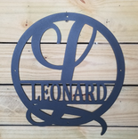 Monogram Sign 2 small