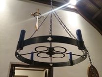 Hanging Advent Wreath 1 small