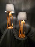 Cherry Spiral Table Lamps 1 small
