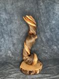 Handmade Twisted Juniper Taxidermy Pedestal 5 small