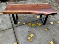 Live Edge Walnut Coffee Table 4 small