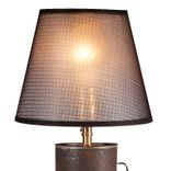Vintage Rustic Handled Tin Lamp 7 small