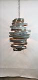 Wine Barrel Ring Chandelier - Virvel - Made From Retired California Wine Barrel Rings 4 small